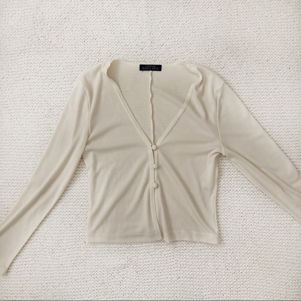 Vintage Cream Cardigan
